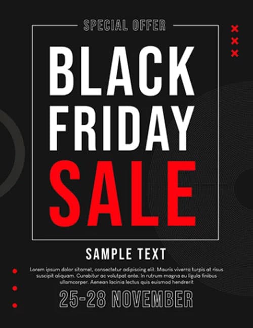 Detail Black Friday Template Nomer 45