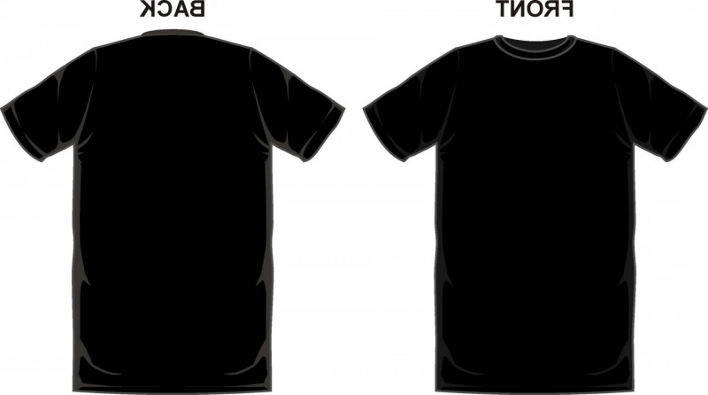 Detail Black Shirt Template Nomer 21