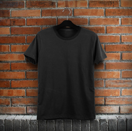 Detail Black T Shirt Template Nomer 27