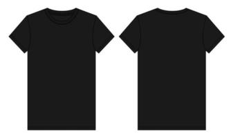 Detail Black T Shirt Template Nomer 5