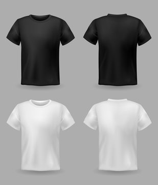 Detail Black T Shirt Template Nomer 49