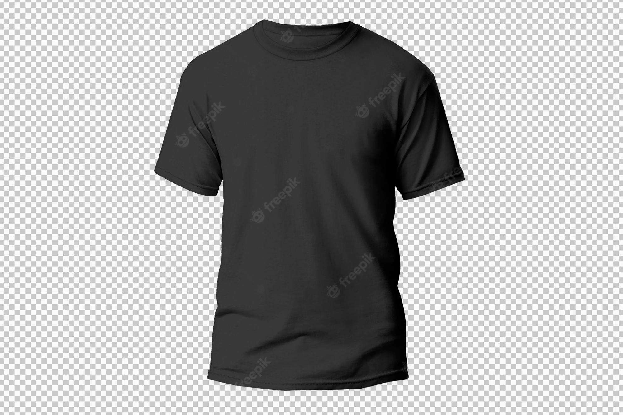 Detail Black T Shirt Template Nomer 54