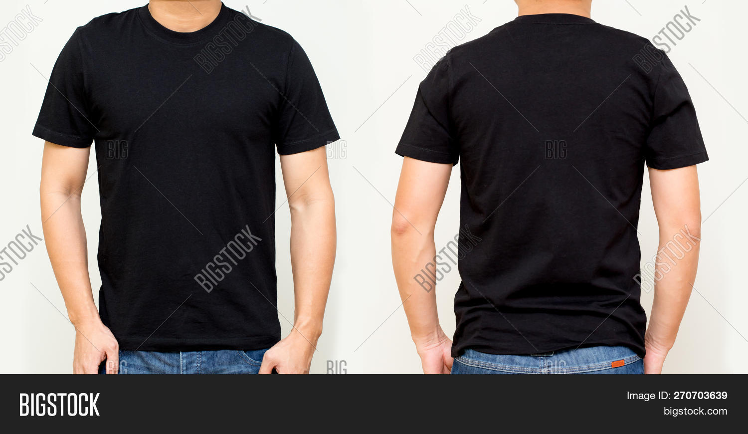 Detail Black Tee Shirt Template Nomer 21