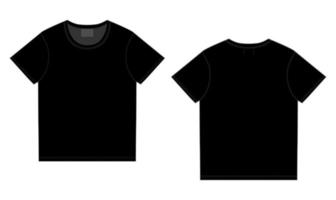 Detail Black Tee Template Nomer 24