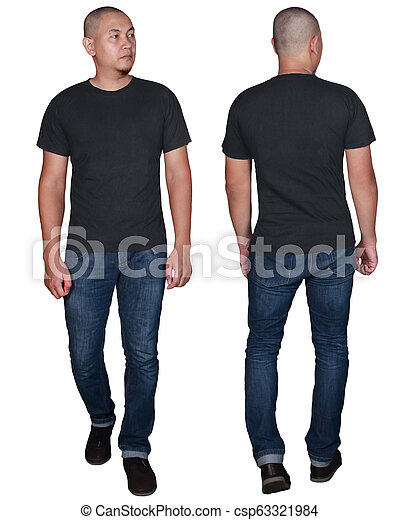 Detail Black Tee Template Nomer 31