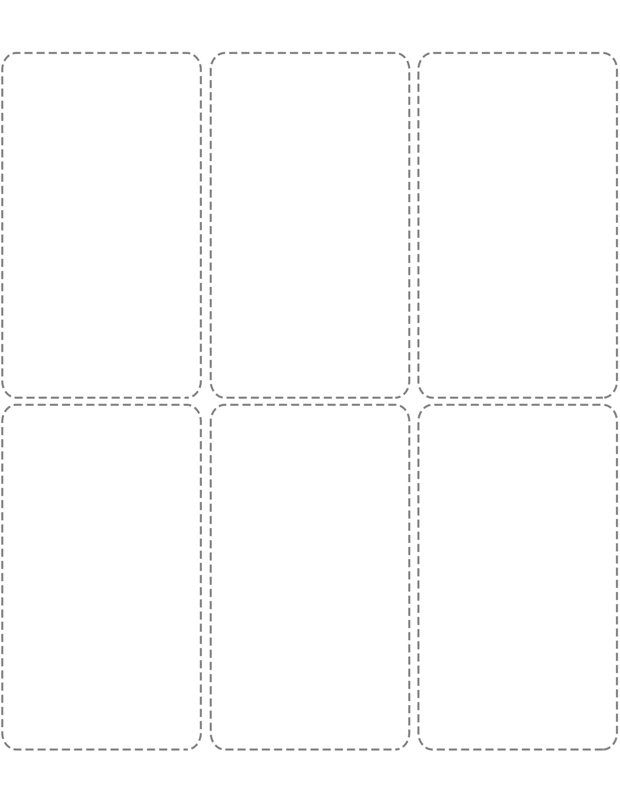 Detail Blank Card Template Word Nomer 40