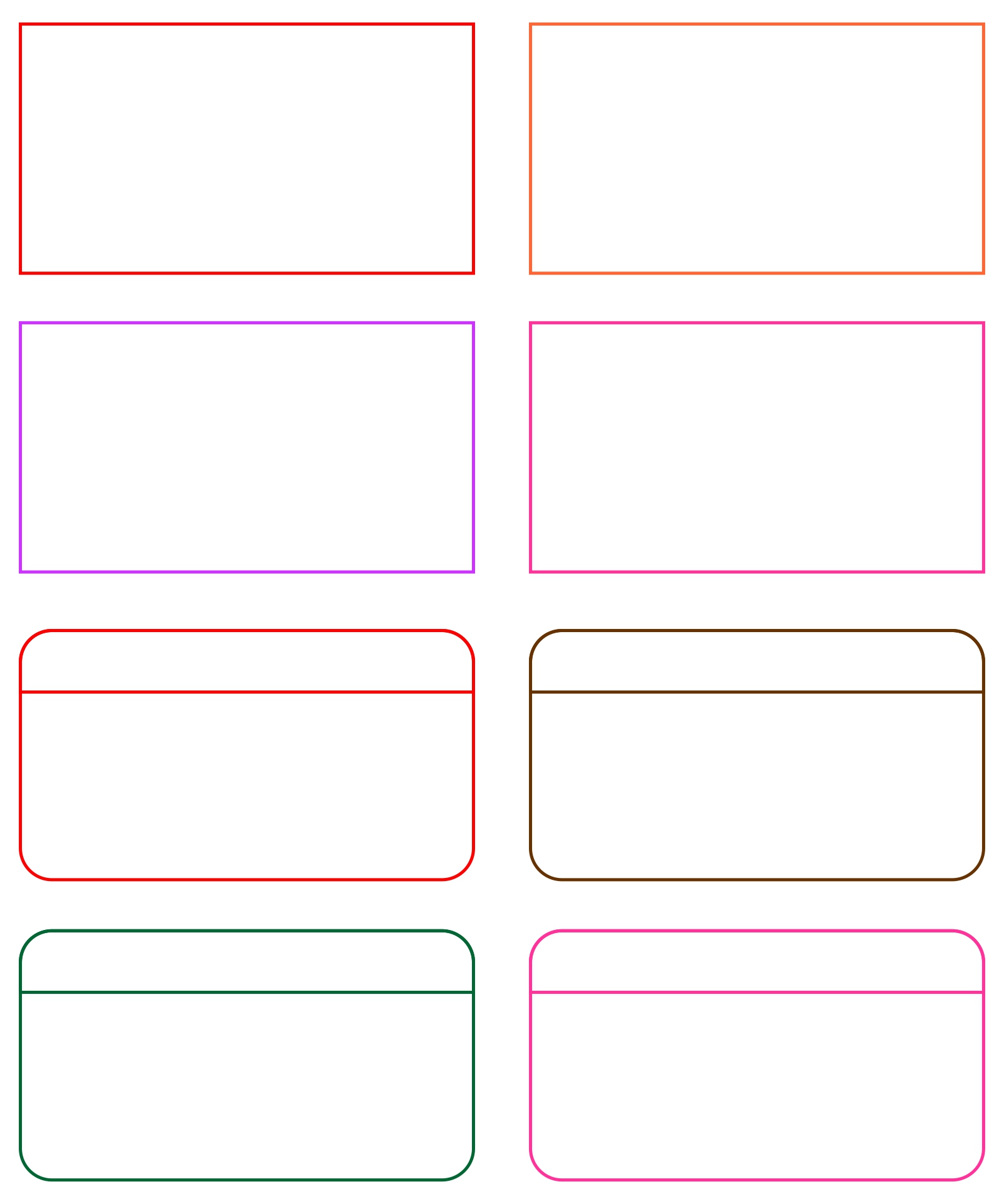 Detail Blank Card Template Word Nomer 6