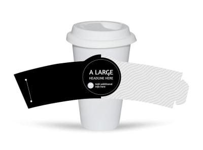 Detail Blank Cup Sleeve Template Nomer 33