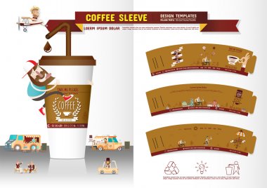 Detail Blank Cup Sleeve Template Nomer 51