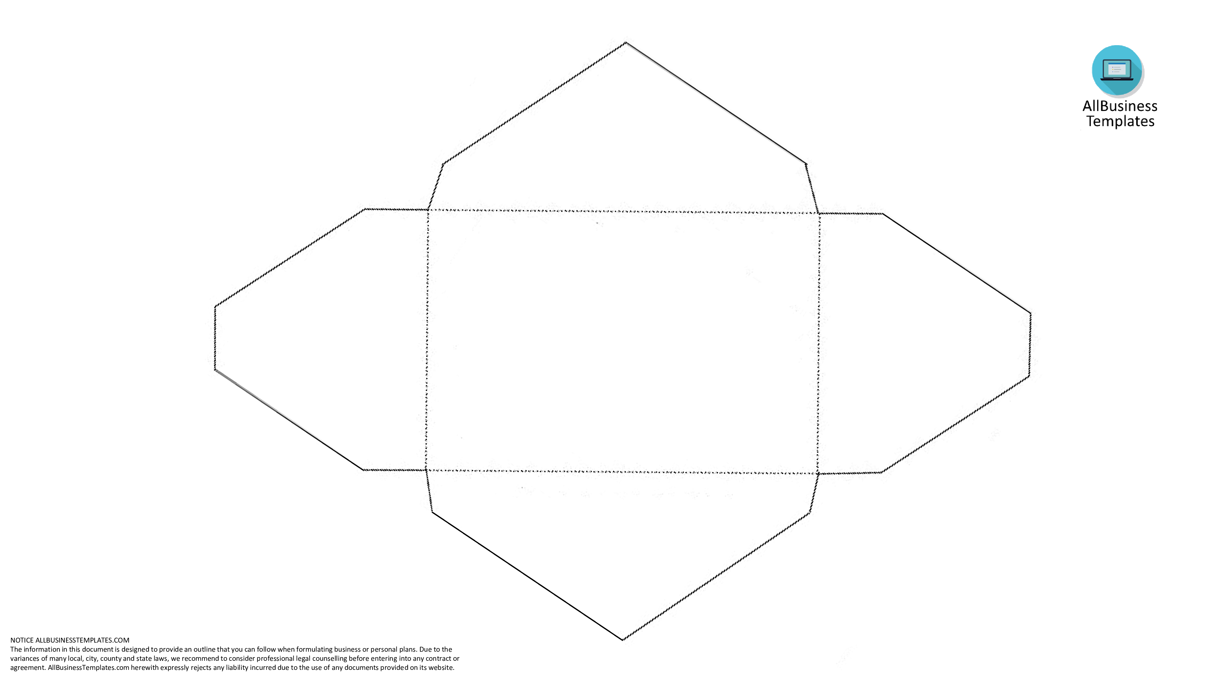 Detail Blank Envelope Template Nomer 2