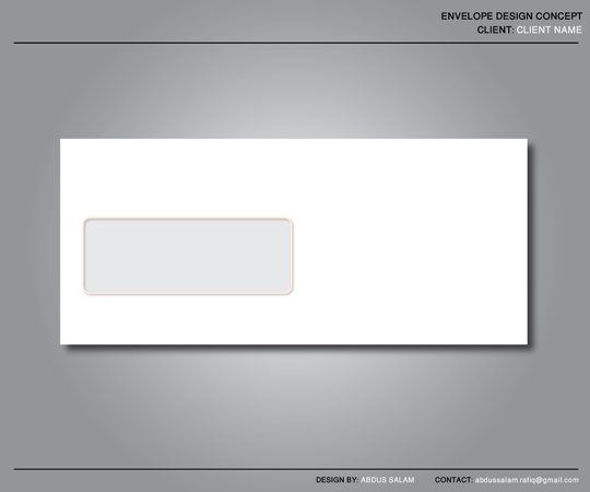 Detail Blank Envelope Template Nomer 31