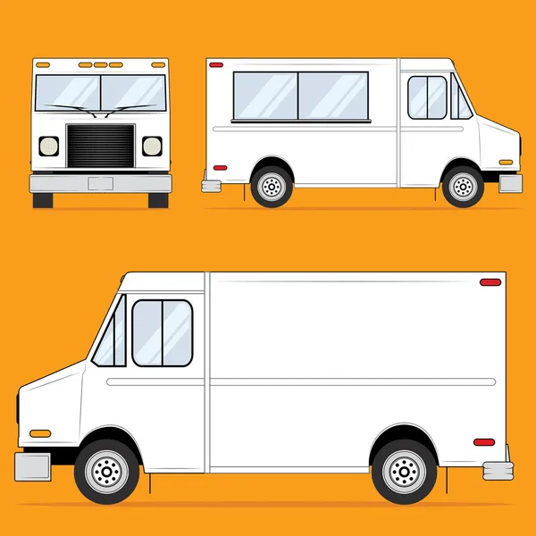 Detail Blank Food Truck Template Free Nomer 3