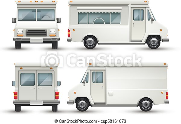 Detail Blank Food Truck Template Free Nomer 23