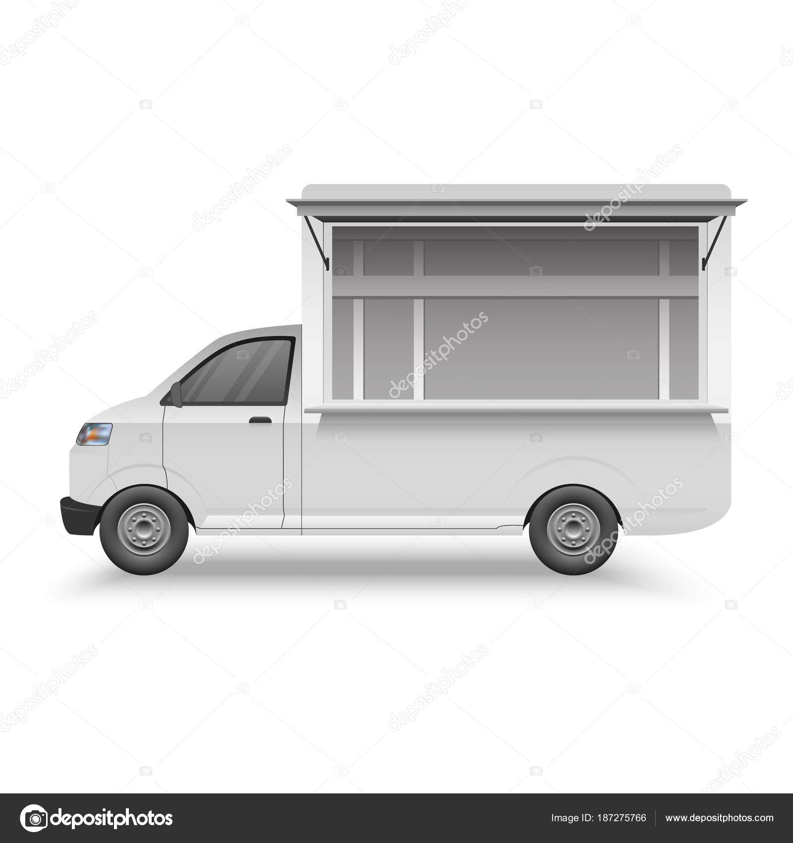 Detail Blank Food Truck Template Free Nomer 24