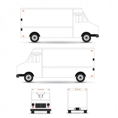 Detail Blank Food Truck Template Free Nomer 33