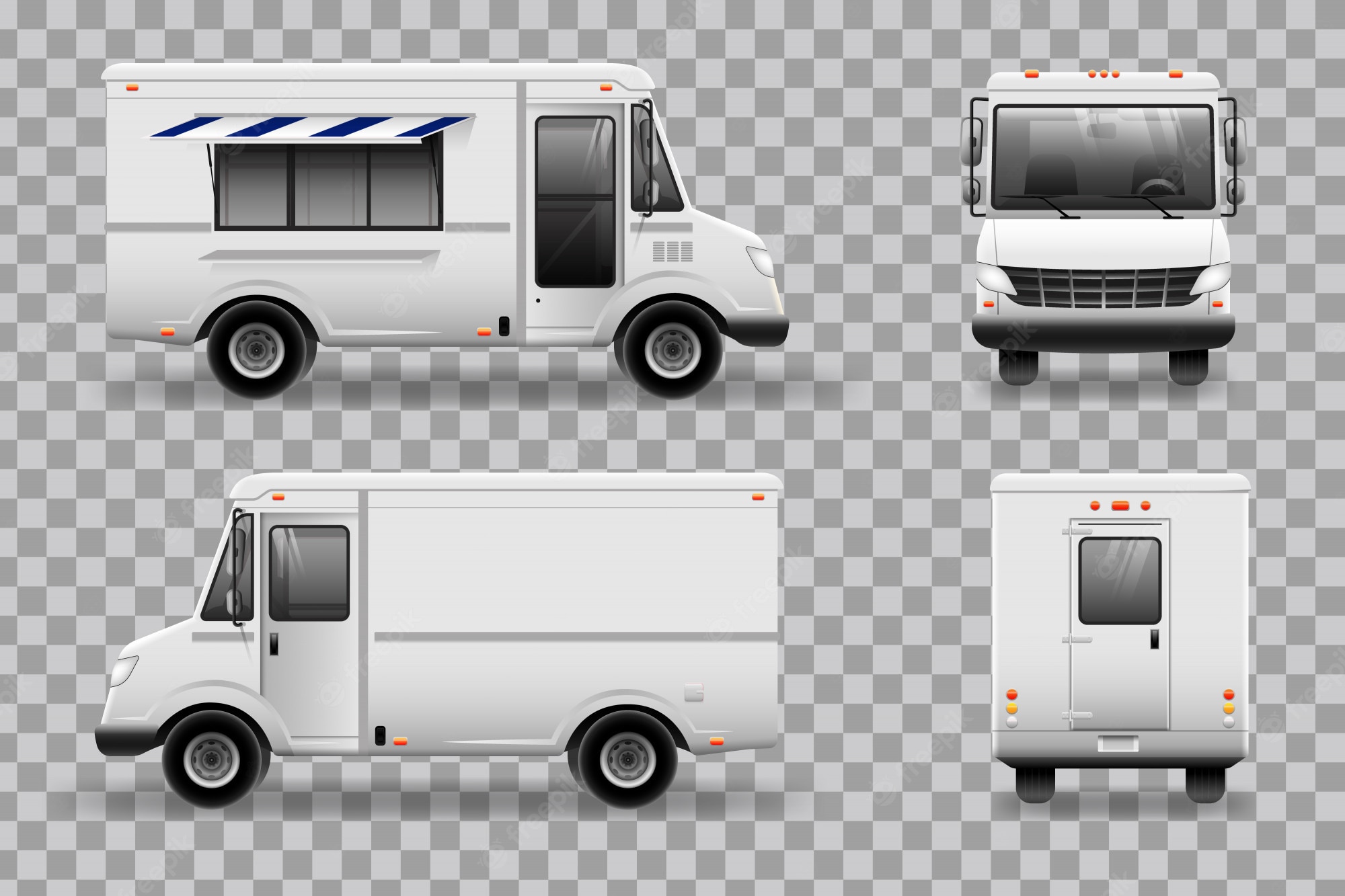 Detail Blank Food Truck Template Free Nomer 6
