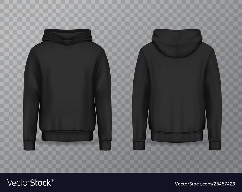 Detail Blank Hoodie Template Nomer 7