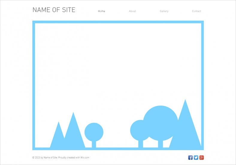 Detail Blank Html Template Nomer 22