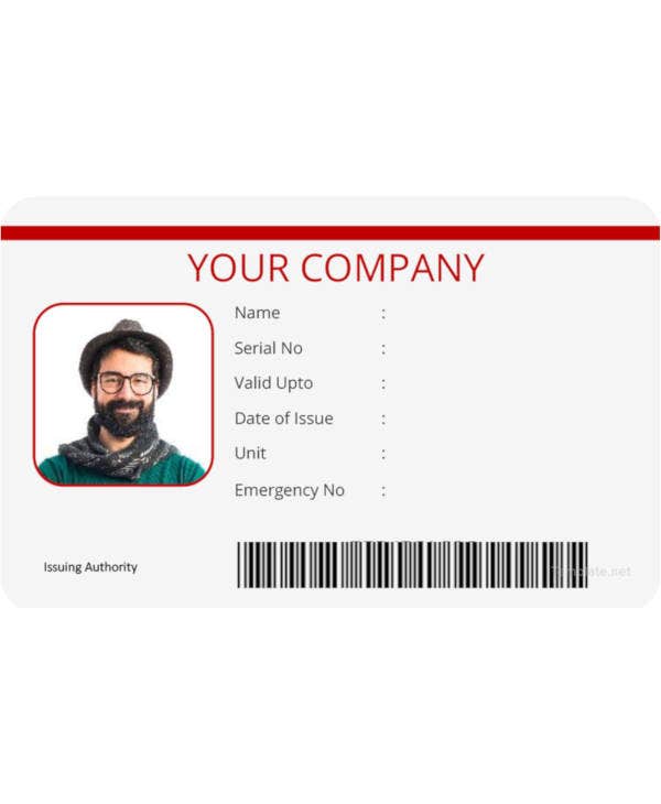 Detail Blank Id Card Template Nomer 19