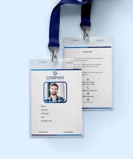 Detail Blank Id Card Template Nomer 49