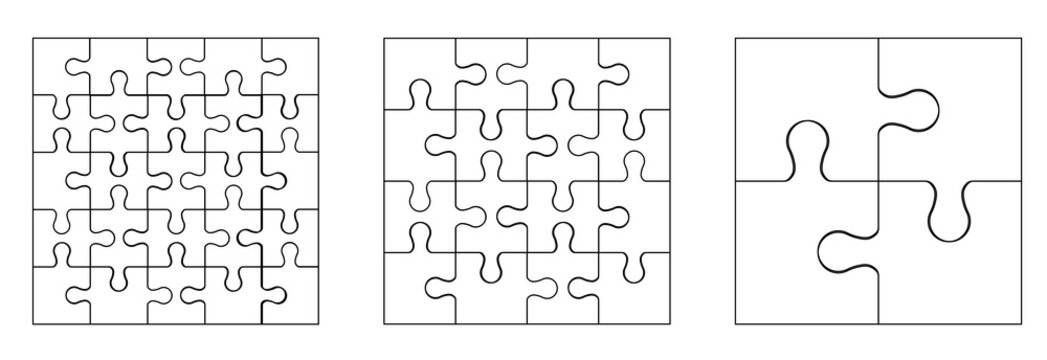 Detail Blank Jigsaw Puzzle Template Nomer 13