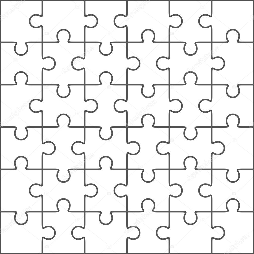 Detail Blank Jigsaw Puzzle Template Nomer 3