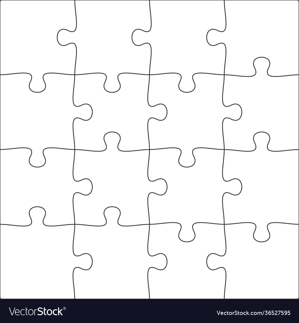 Detail Blank Jigsaw Puzzle Template Nomer 24