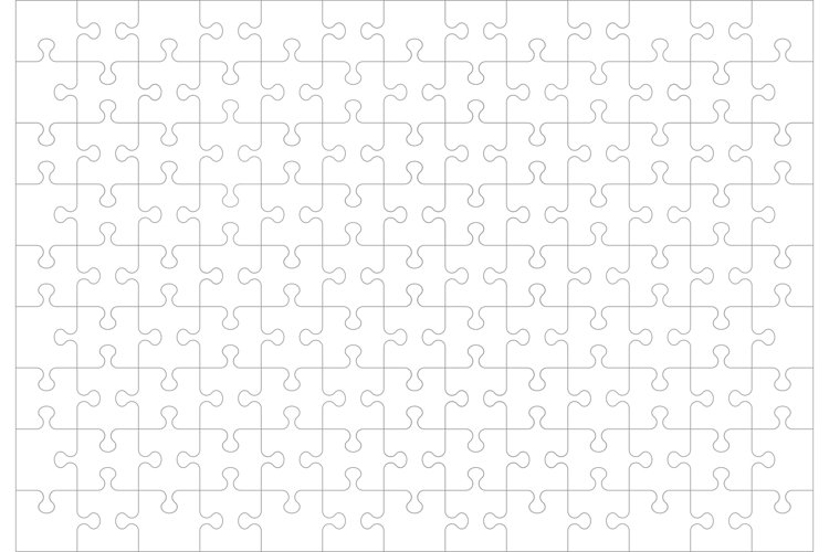 Detail Blank Jigsaw Puzzle Template Nomer 40