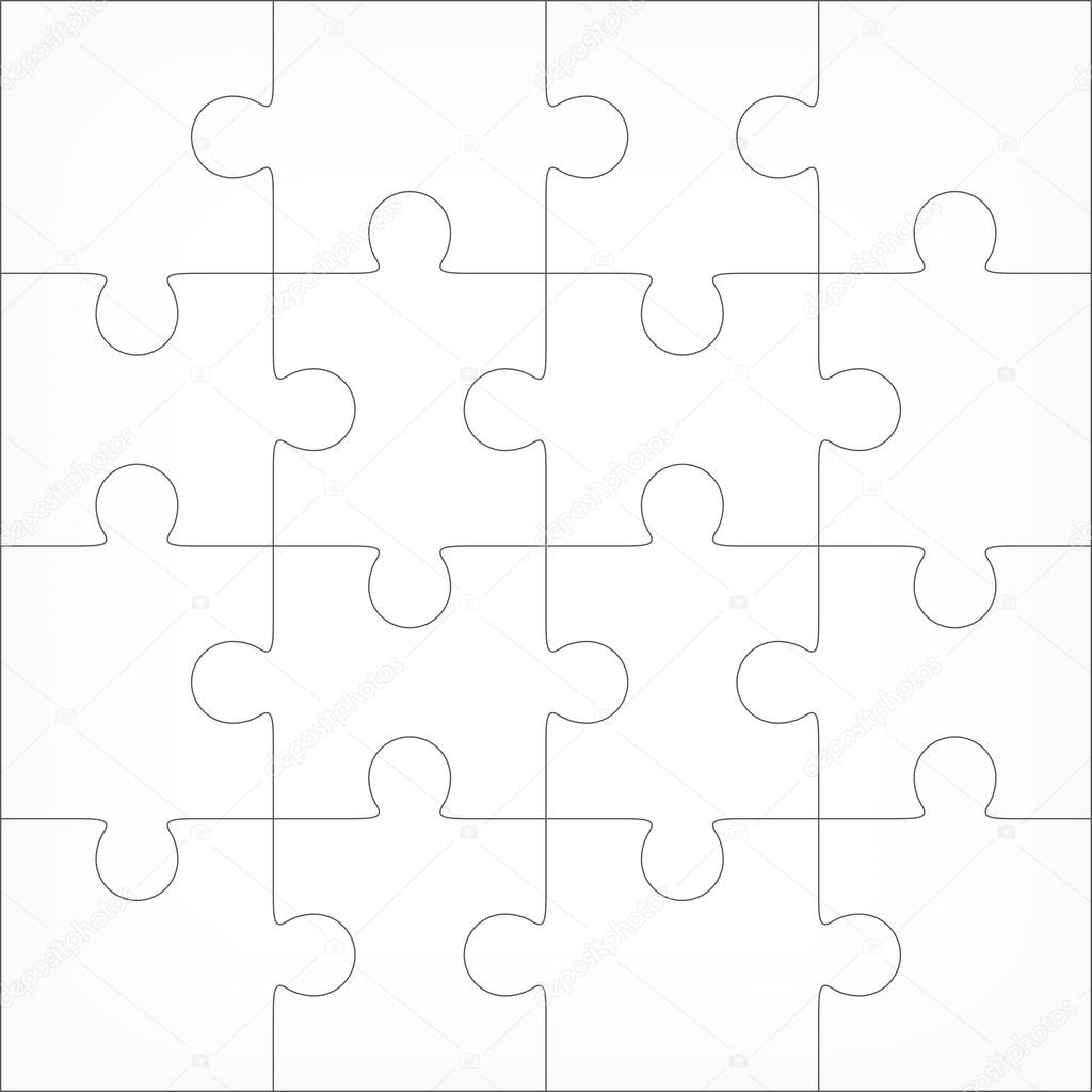 Detail Blank Jigsaw Puzzle Template Nomer 52