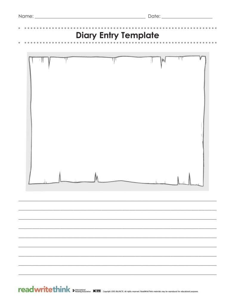 Detail Blank Journal Template Nomer 39