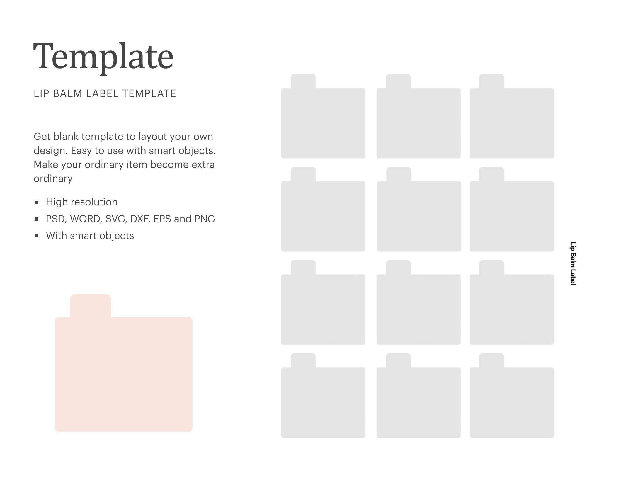 Detail Blank Label Design Template Nomer 26