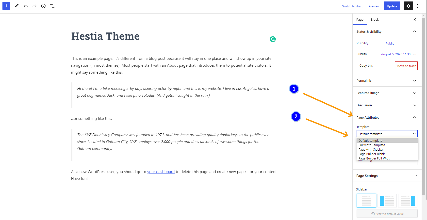 Detail Blank Page Template Wordpress Plugin Nomer 12