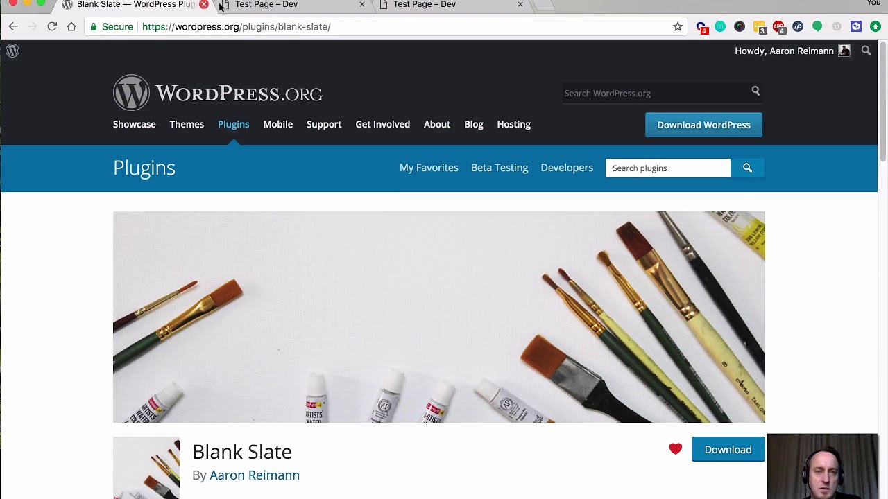 Detail Blank Page Template Wordpress Plugin Nomer 9