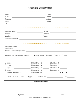 Detail Blank Registration Form Template Nomer 39