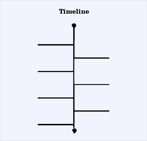 Detail Blank Timeline Template Nomer 32