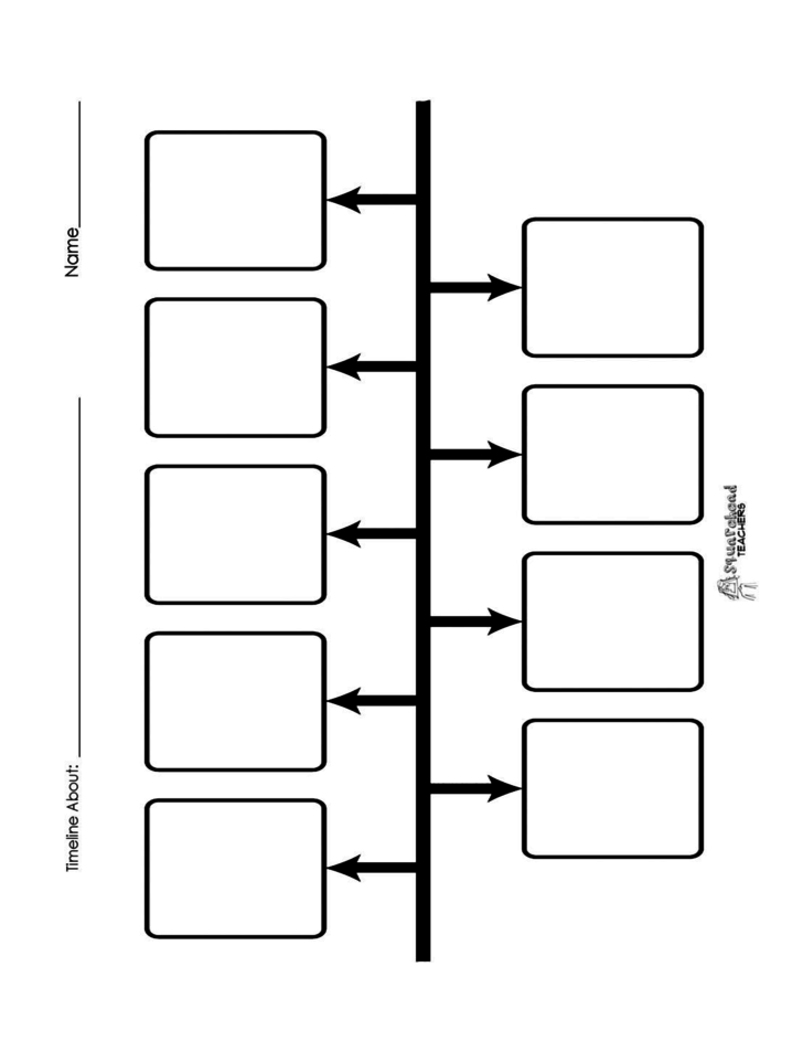 Detail Blank Timeline Template Nomer 52