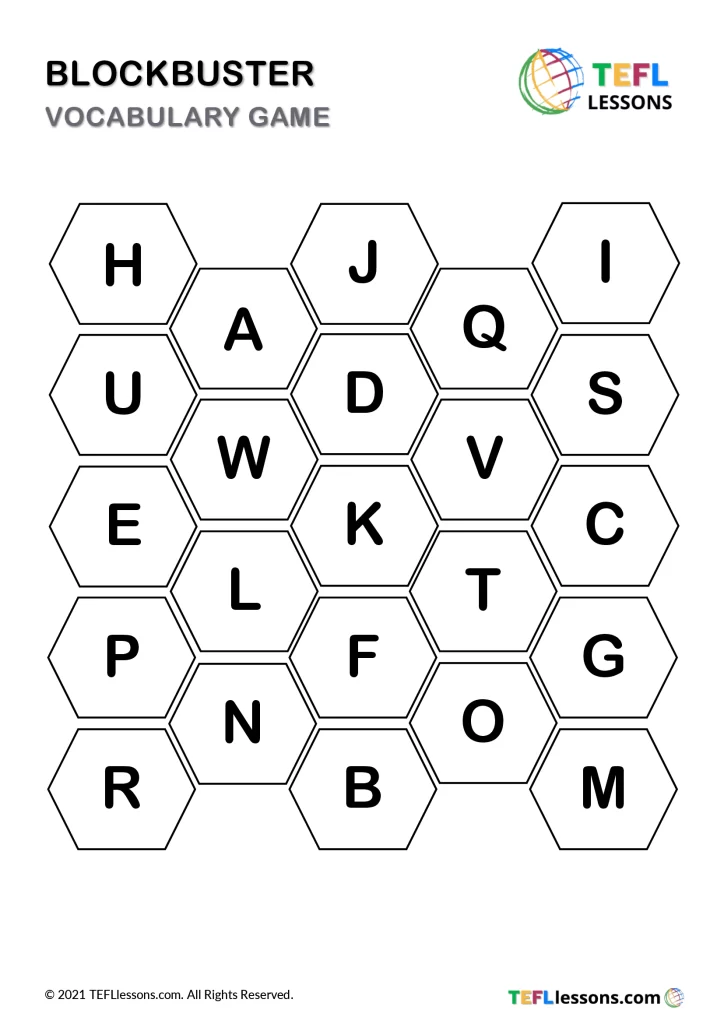 Detail Blockbusters Game Template Nomer 33