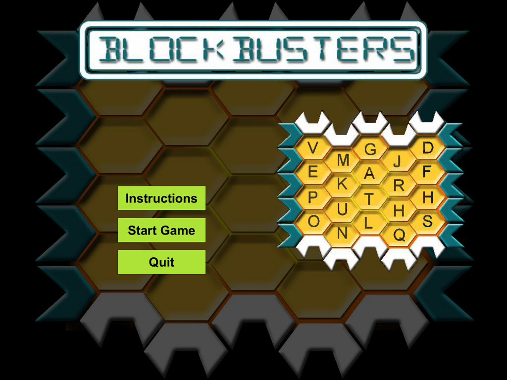 Detail Blockbusters Game Template Nomer 36