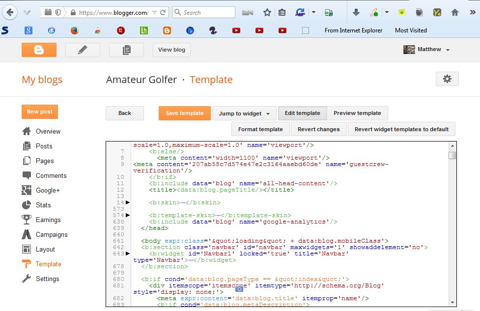 Detail Blog Html Template Nomer 35