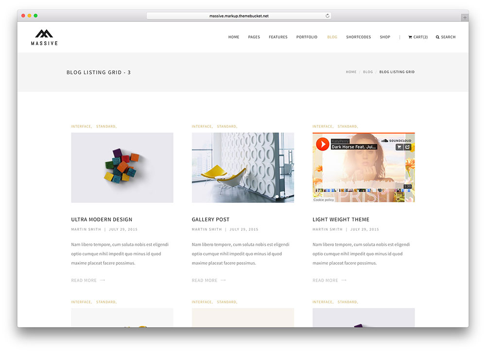 Detail Blog Html Template Nomer 40