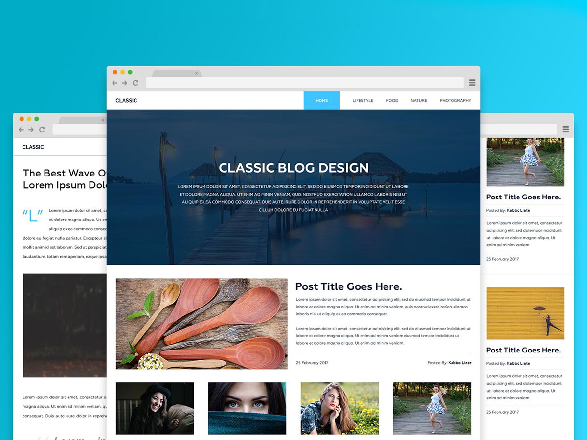 Detail Blog Html Template Nomer 47