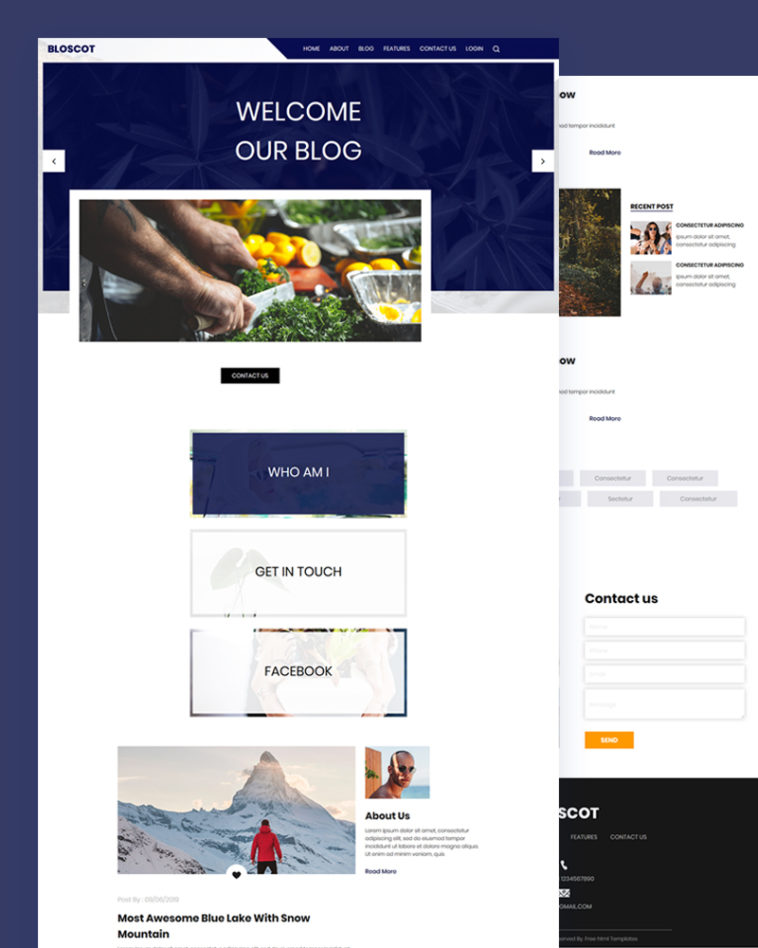 Detail Blog Html Template Nomer 48