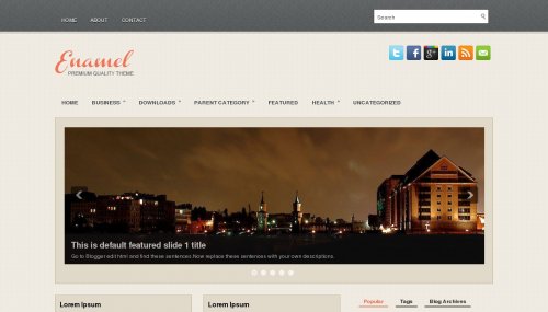 Detail Blogger Default Template Nomer 26