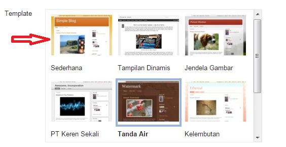 Detail Blogger Default Template Nomer 7