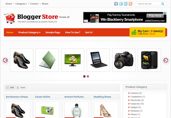 Detail Blogger Store Template Responsive Nomer 11