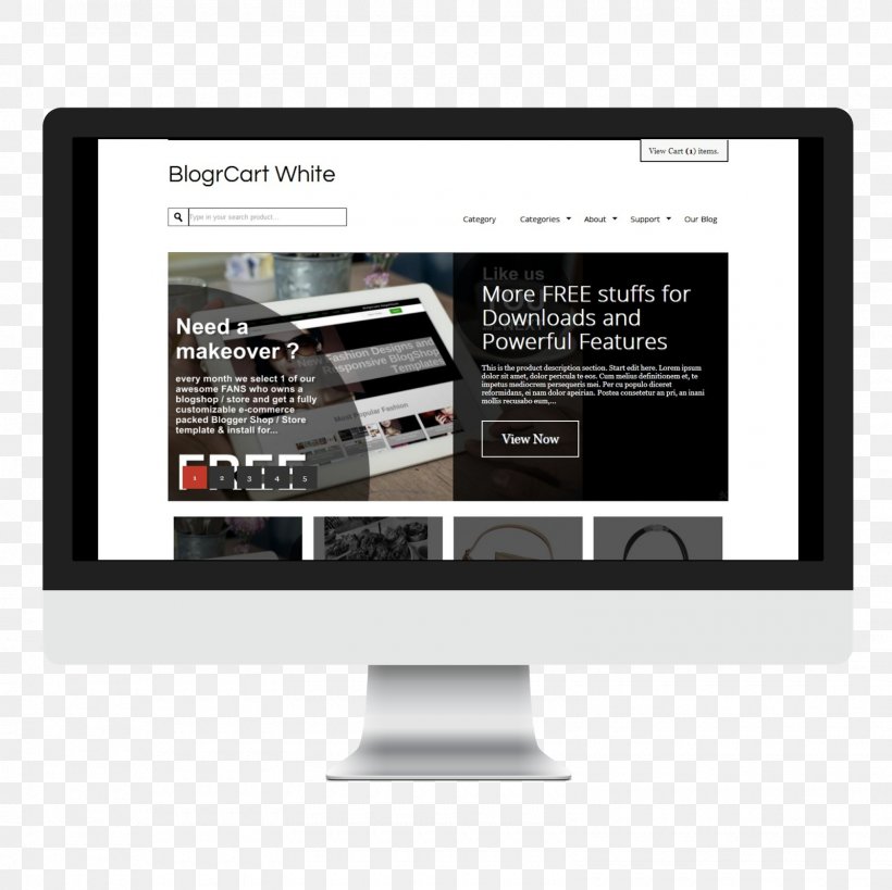 Detail Blogger Store Template Responsive Nomer 53