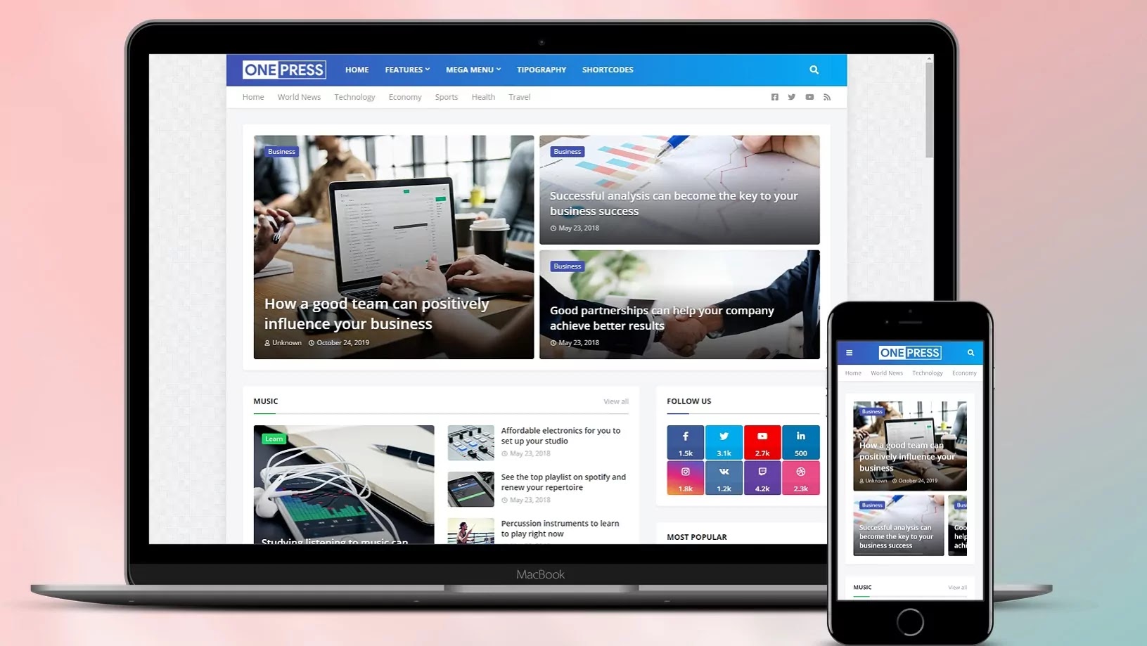 Detail Blogger Template 2019 Nomer 45