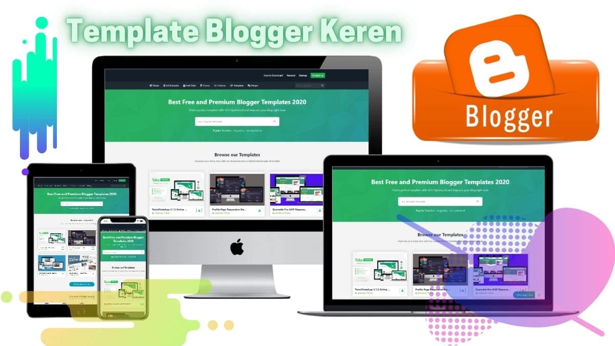 Detail Blogger Template Keren Nomer 19