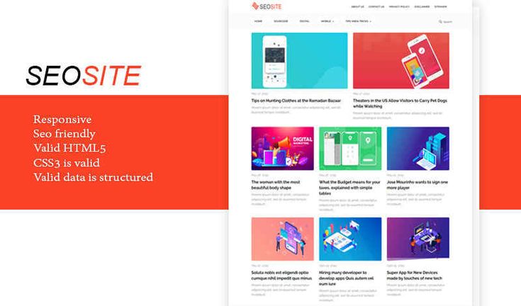 Detail Blogger Template Material Design Nomer 14