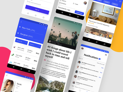 Detail Blogger Template Material Design Nomer 20